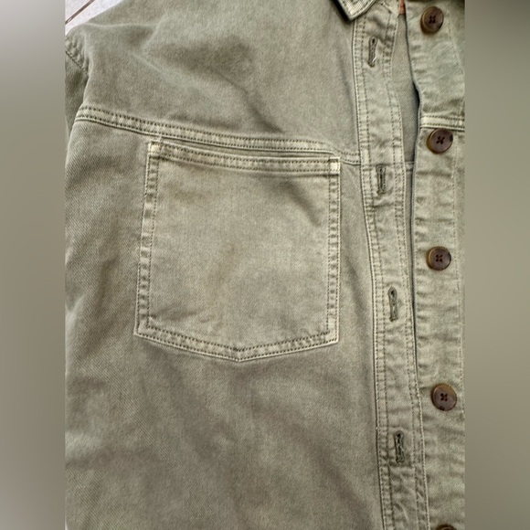 🌸GAP green Jean jacket xs - Picture 3 of 4